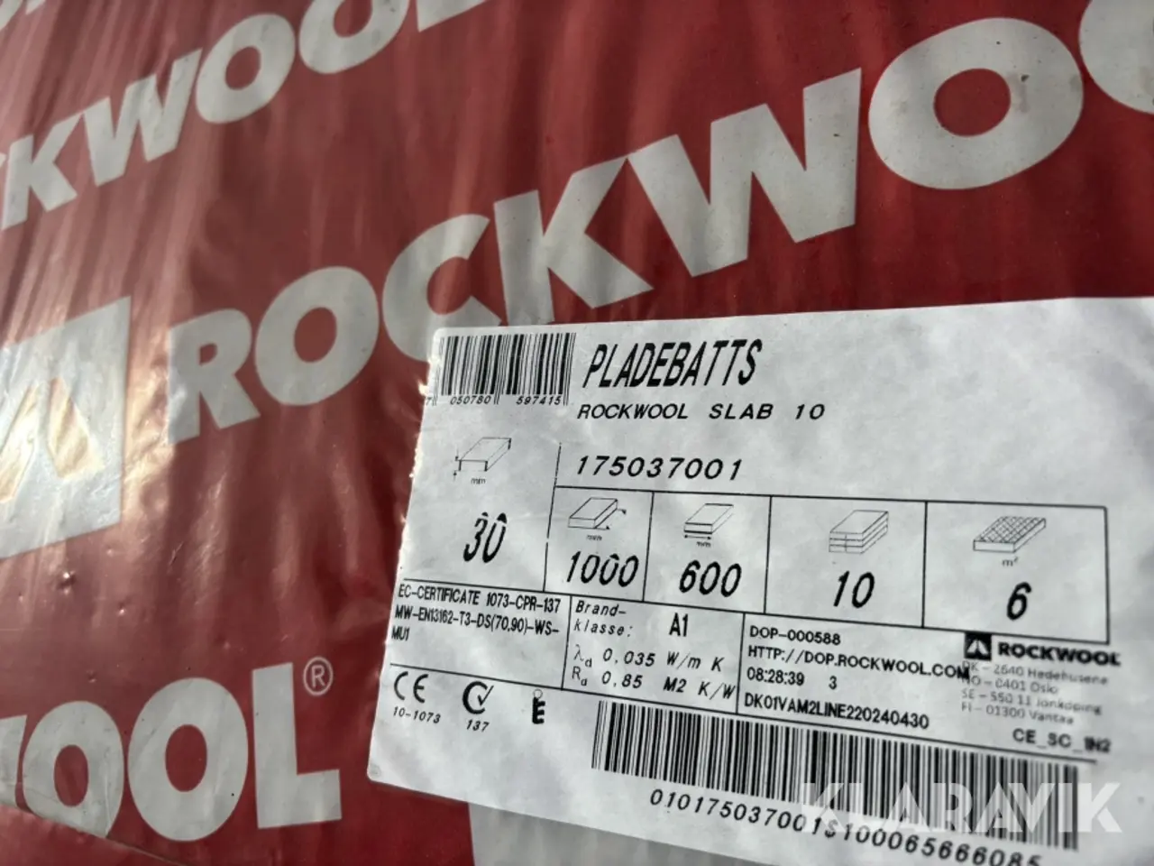 Billede 6 - Isolering Rockwool 14 pakker