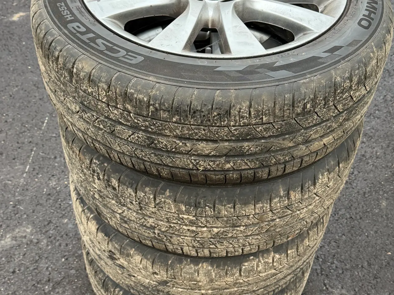 Billede 1 - Hyundai alufælge til salg