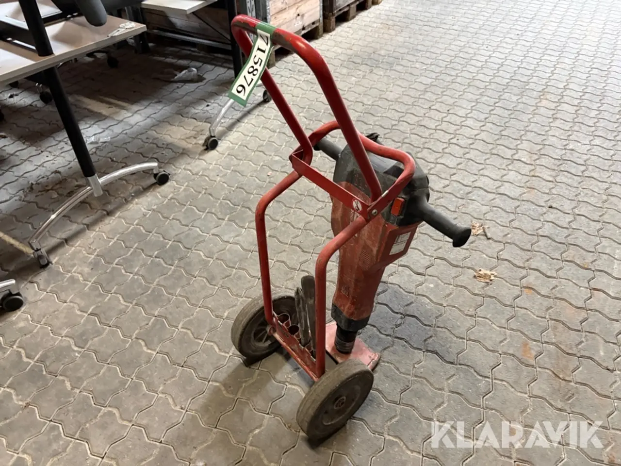 Billede 3 - Mejselshammer Hilti TE 2000-AVR på vogn