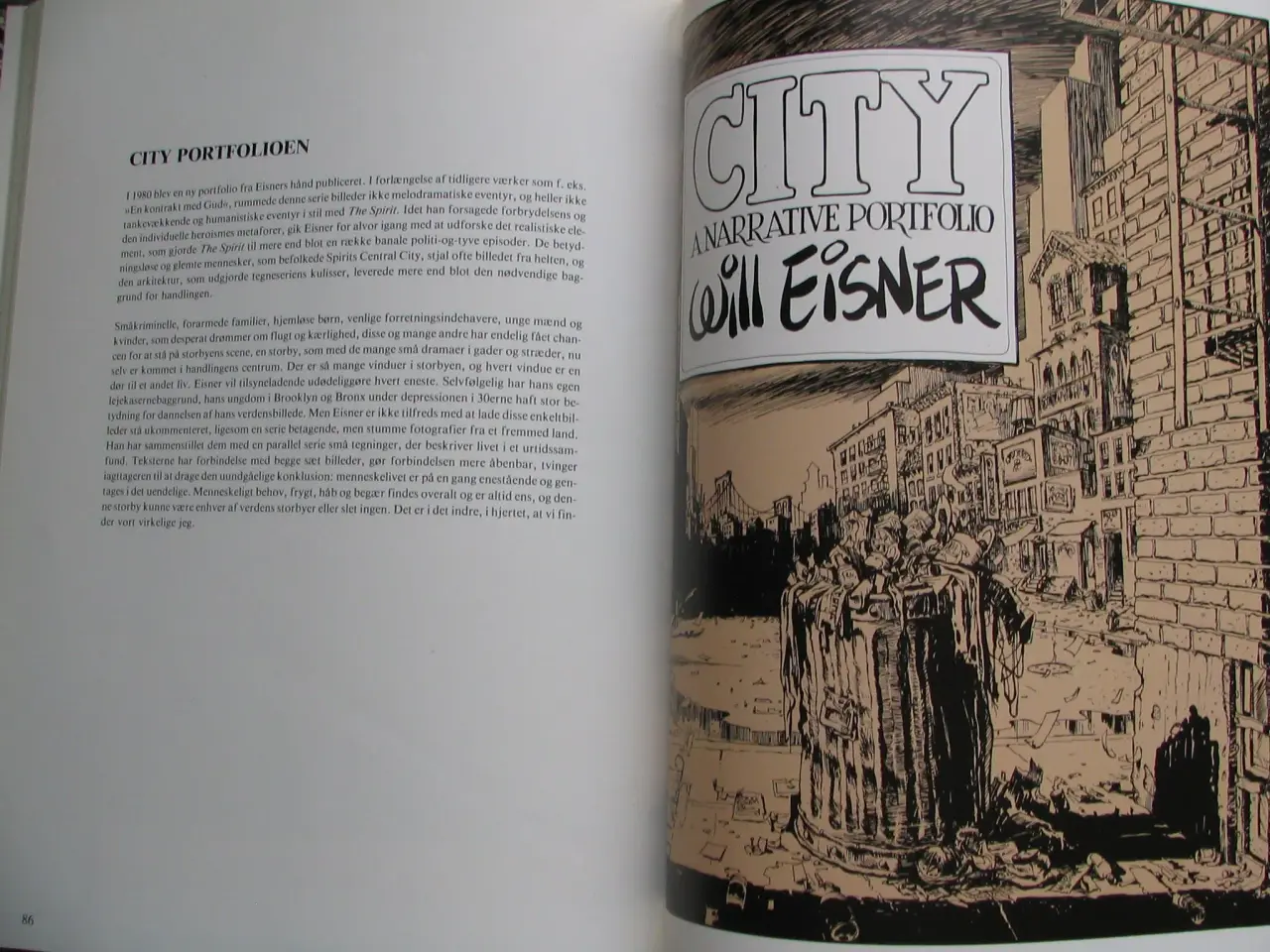 Billede 6 - Will Eisner. Byens skygger - bog om WE