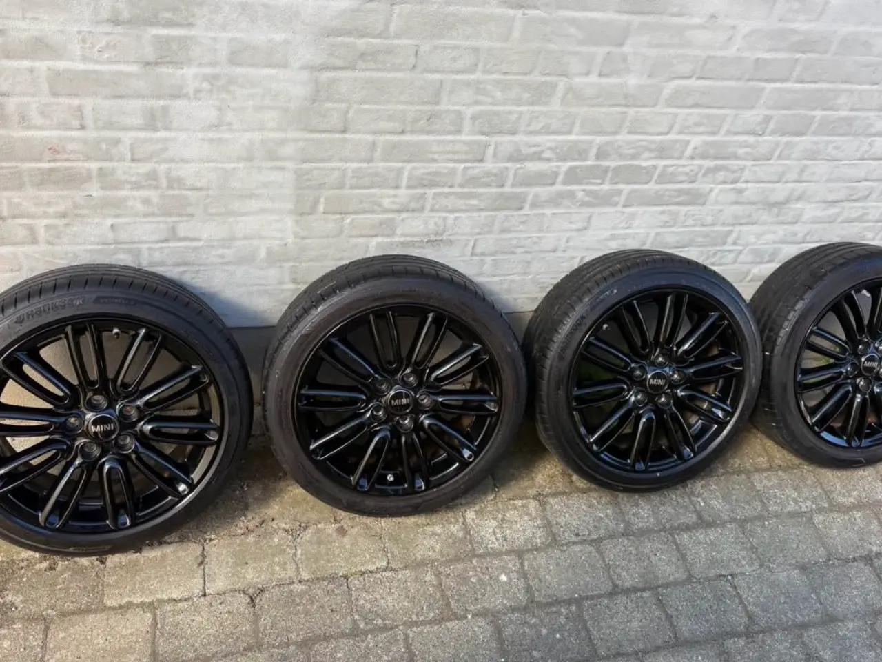 Billede 1 - 4 stk originale 17” Mini Cooper SE hjul 5x112