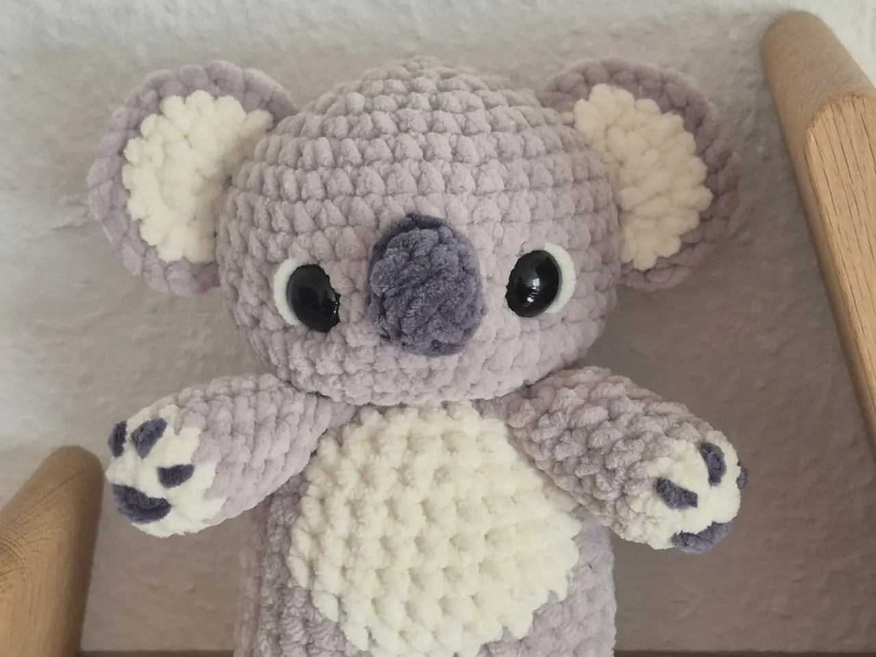 Billede 1 - Hæklet koala bamse 