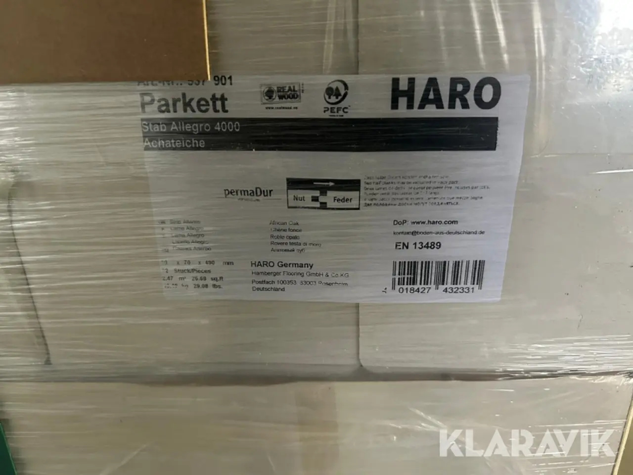Billede 7 - Sildebensparket Haro African Oak 80 m2