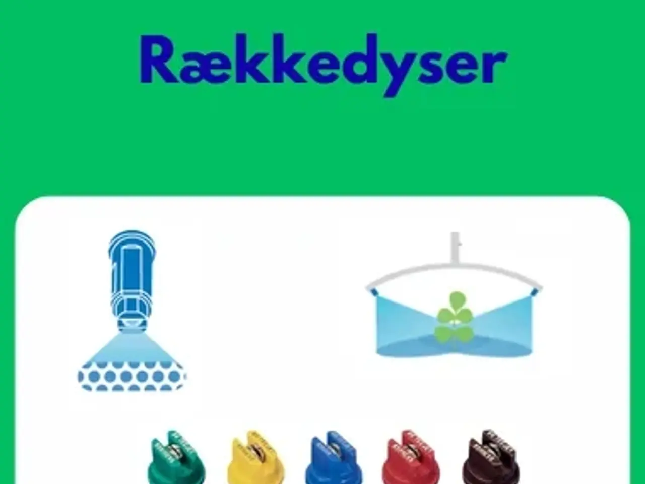 Billede 3 - Sprøjte dyser og udstyr til flydende gødning
