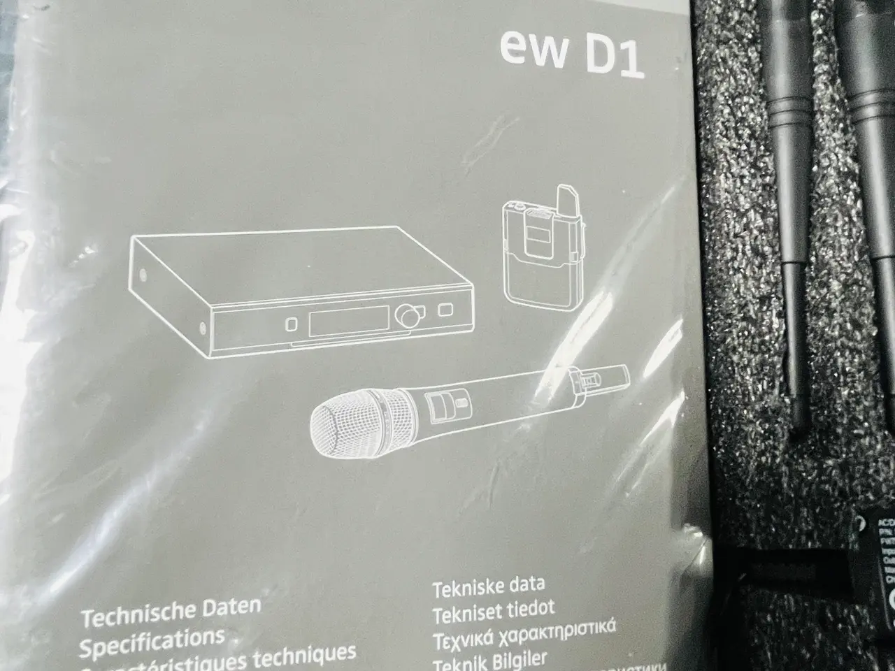 Billede 2 - Trådløst mikrofonsæt SENNHEISER EM D1