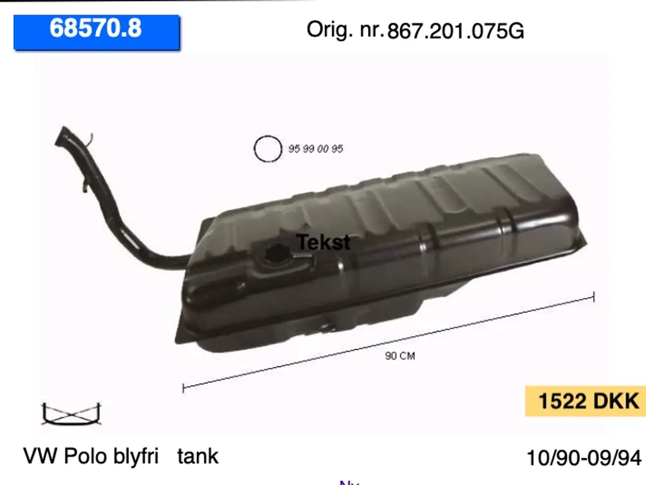 Billede 13 - VW Personvogns tanke