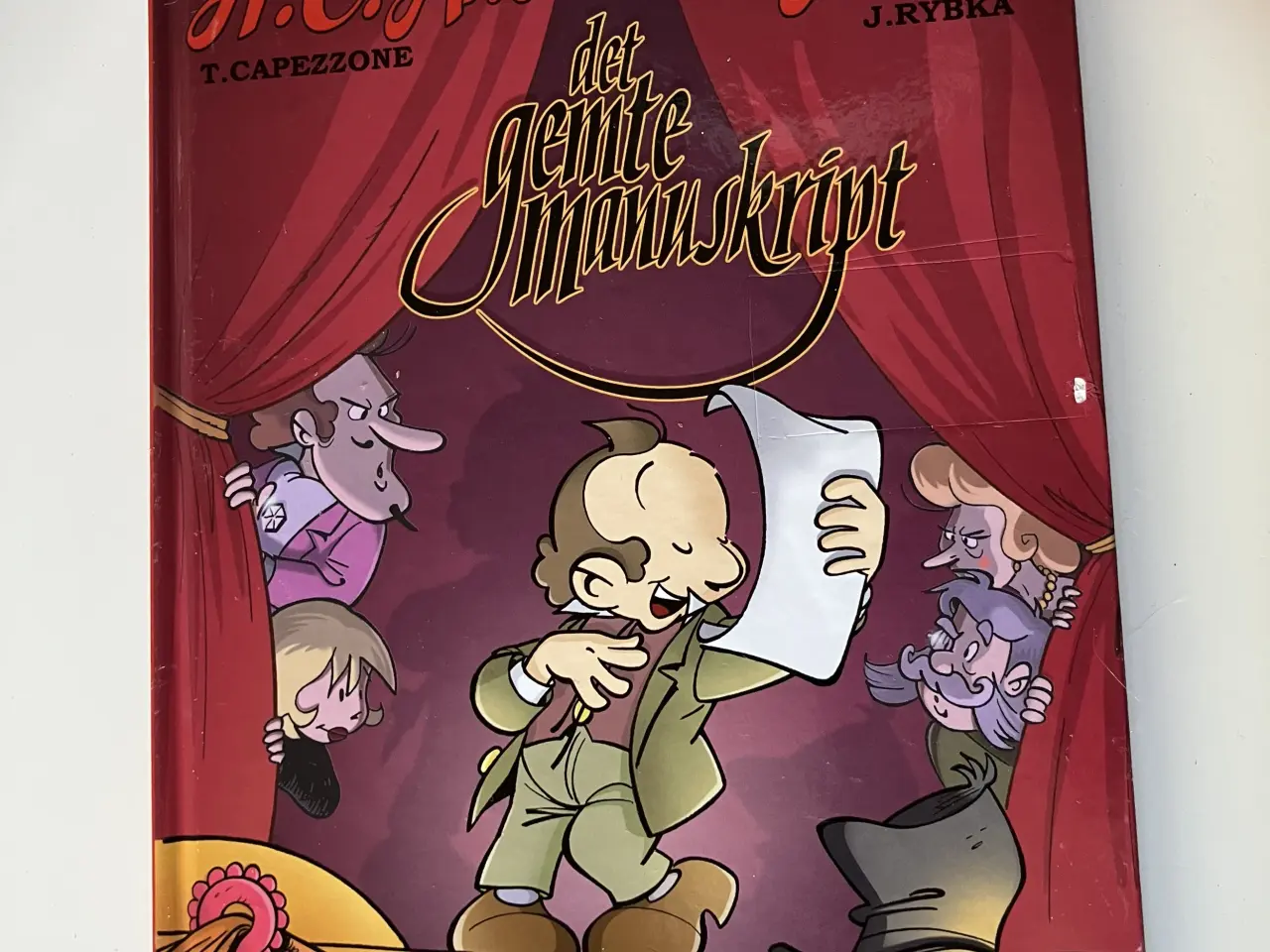 Billede 1 - Det gemte manuskript. 2 del af H.C. Andersen Junio