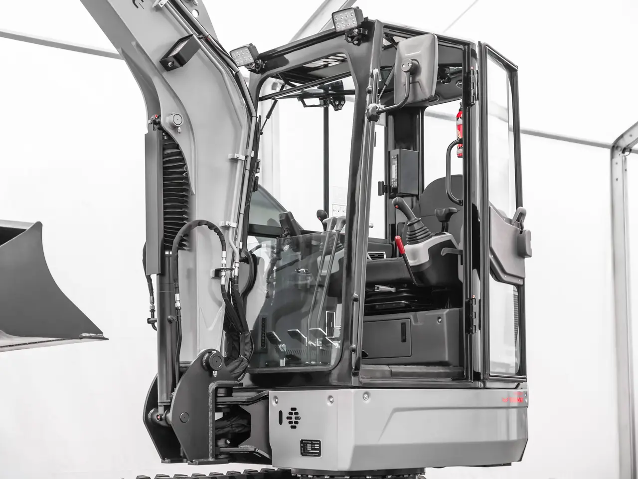 Billede 15 - Minigraver Bobmaster Titan – 3,7 ton, Yanmar dieselmotor