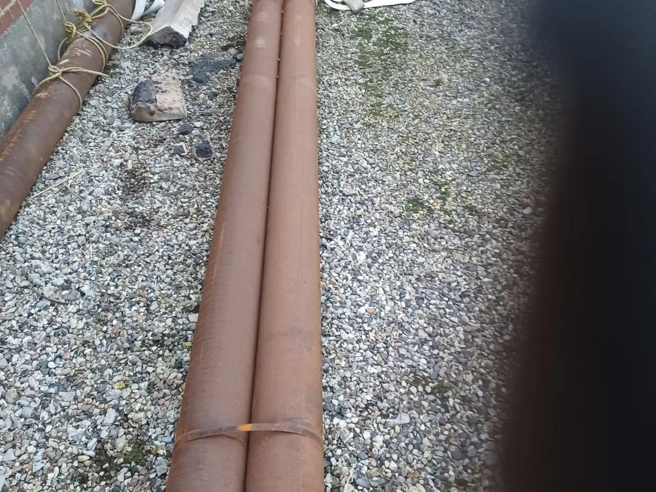 Billede 1 - 1 emne rør 7,80 m godstykkelse 1 cm