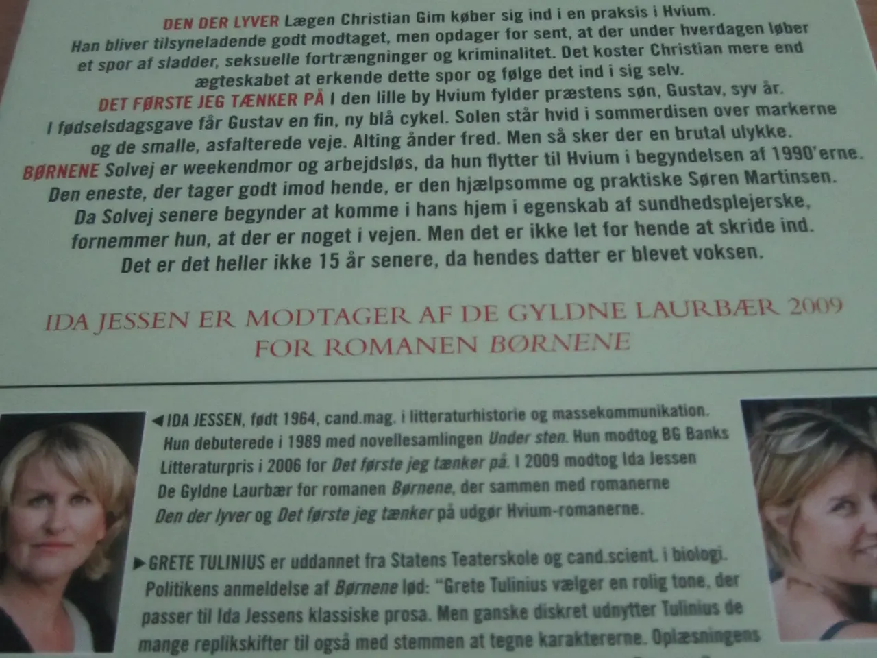 Billede 3 - IDA JESSEN. BYD. HVIUM ROMANERNE. 