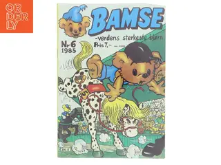 Bamse tegneseriehæfte nr. 6 1985 fra Bamse af Rune Andréasson (Bog)