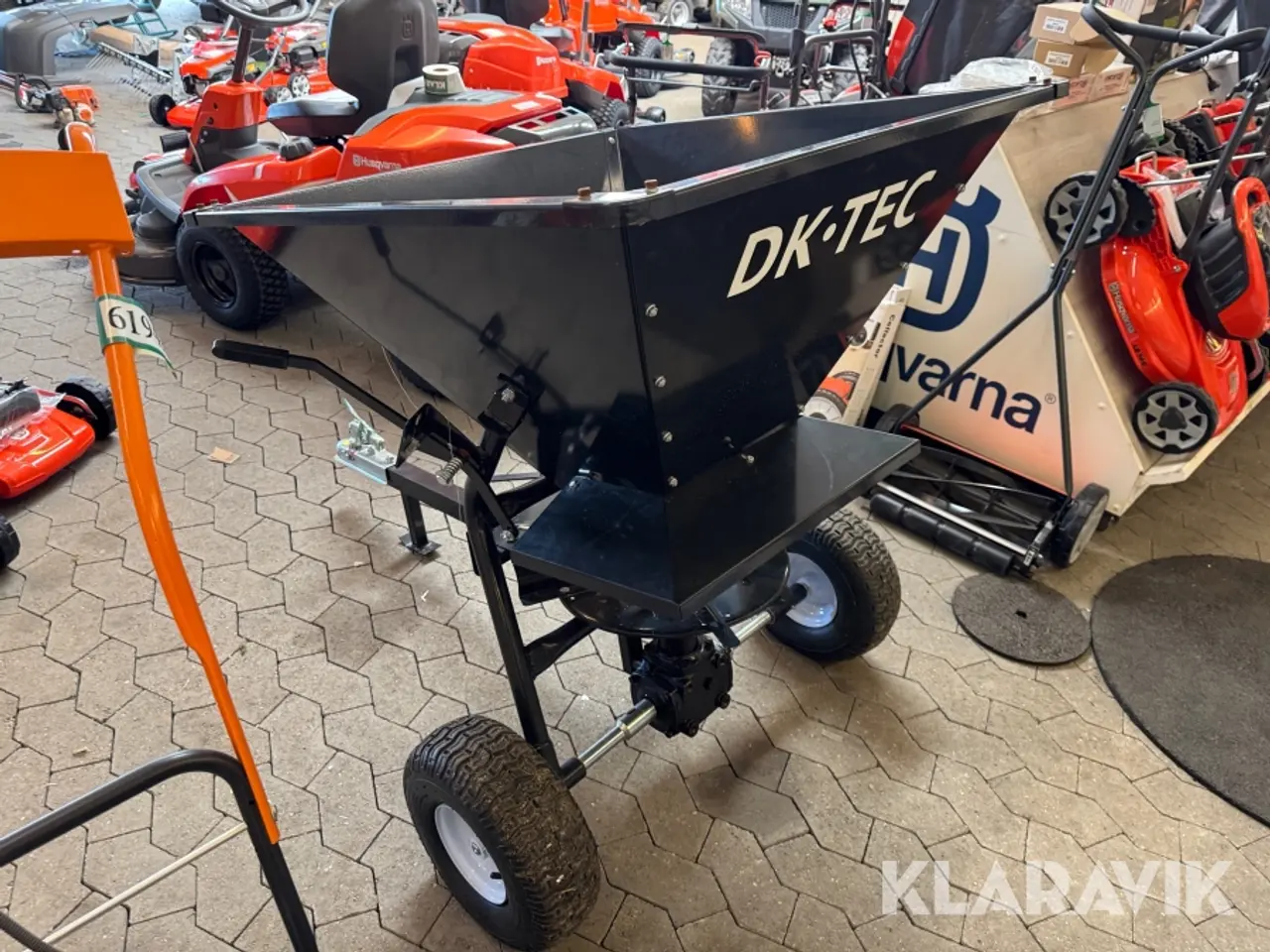 Billede 4 - Saltspreder DK•TEC SP31501 Gødningspreder