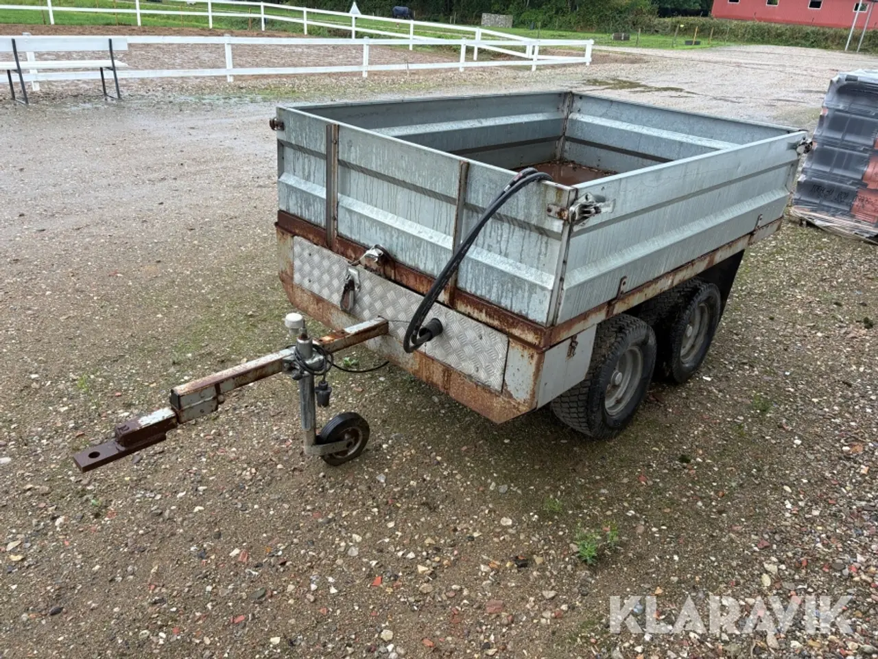 Billede 1 - Trailer med hydraulisk tip