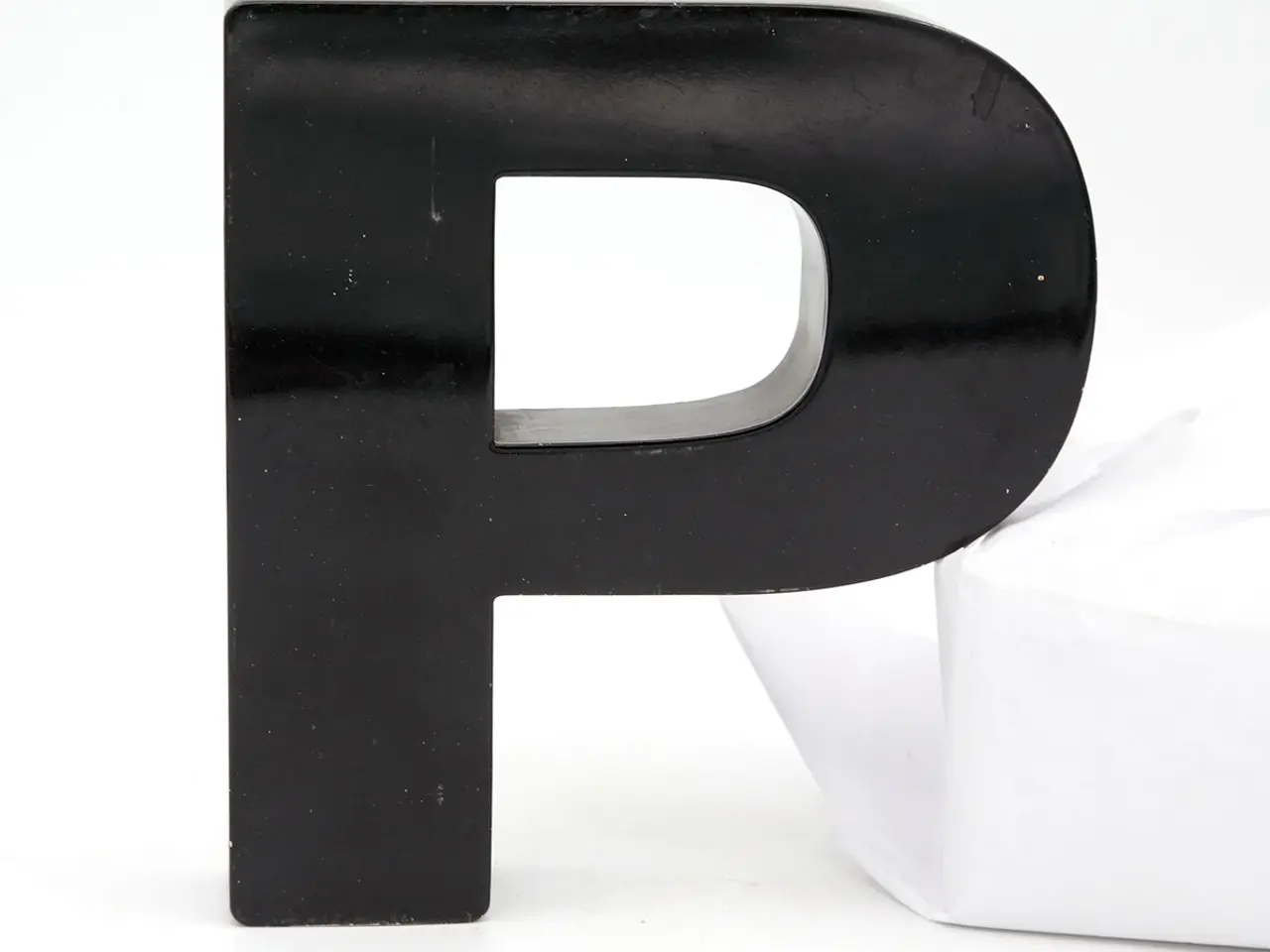 Billede 14 - Sorte facadebogstaver i aluminium – E, S, A og P