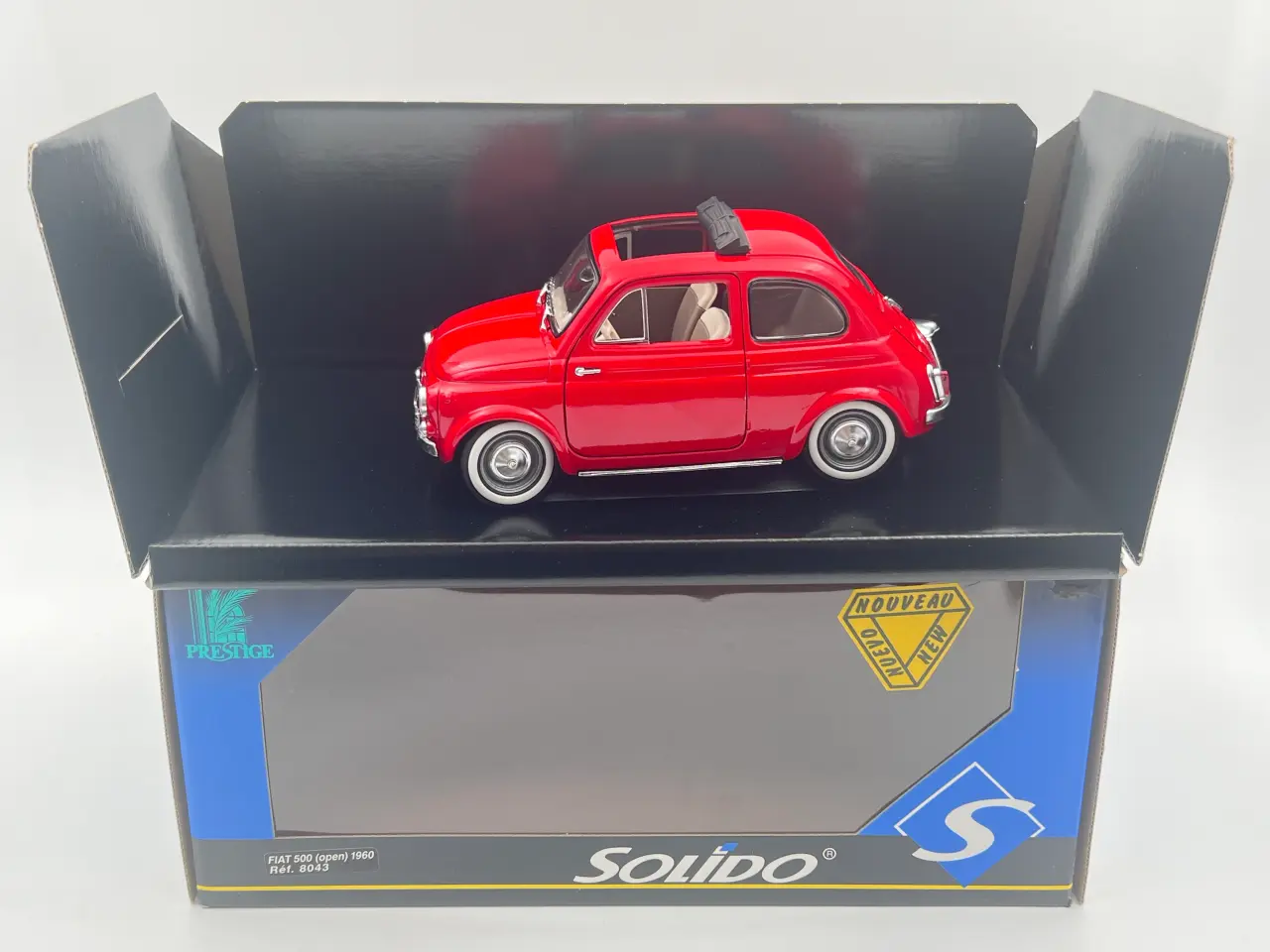 Billede 8 - 1960 Fiat 500 Open- 1:16 / 1:18 Sjælden model