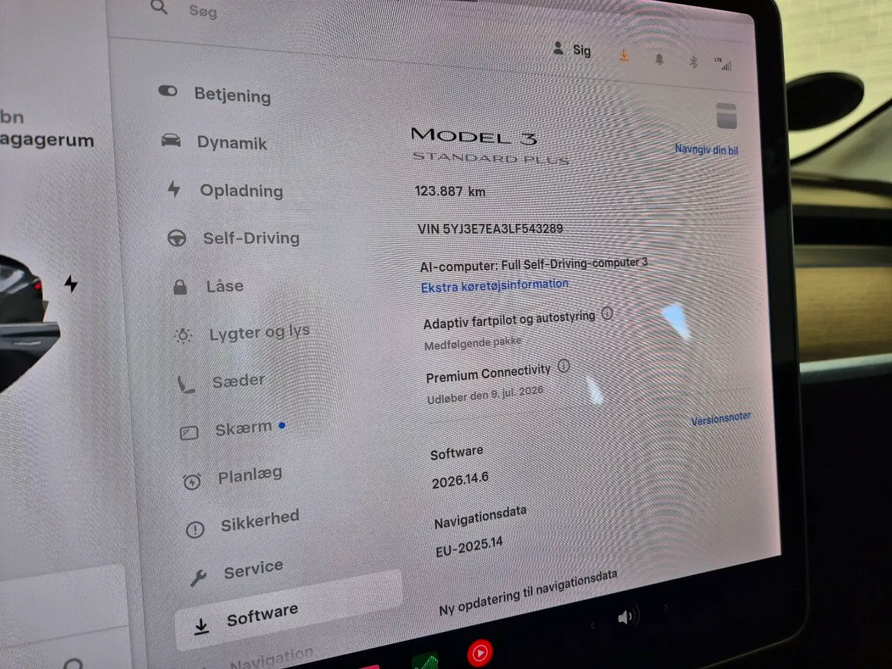 Billede 12 - Tesla Model 3 EL Standard Range Plus 325HK Aut.