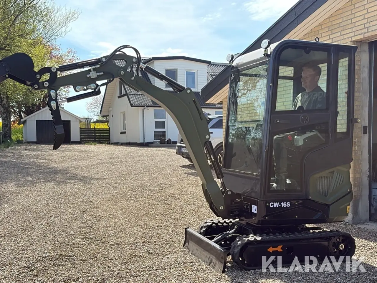Billede 11 - Gravemaskine Excavator CW-16S med førerhus