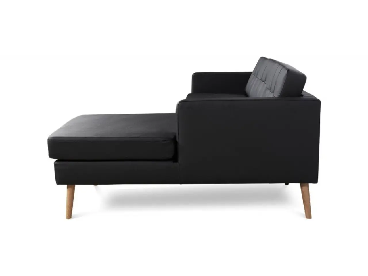 Billede 2 - Novelty ch. sofa højrevendt - Sort tekstillæder