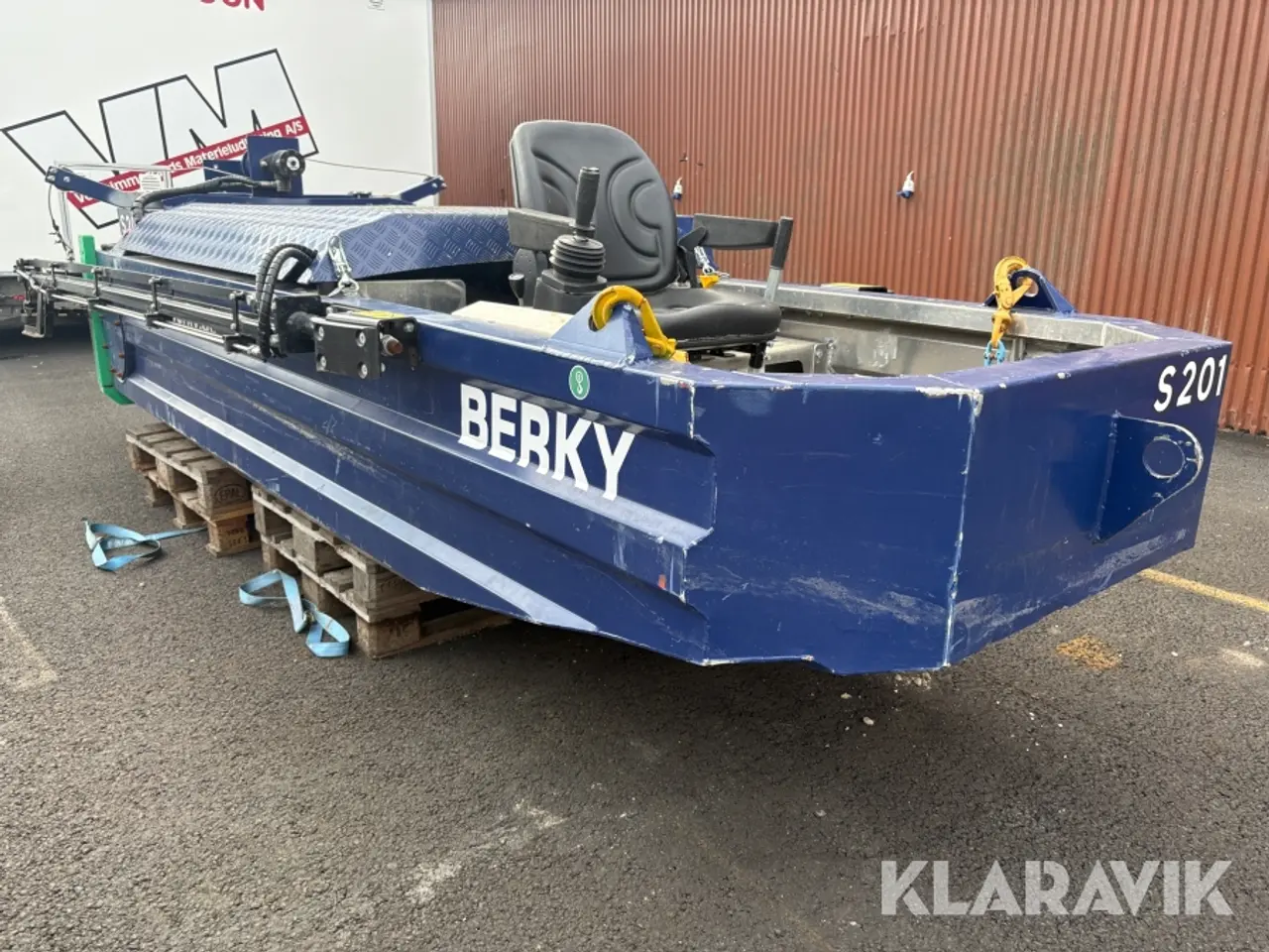 Billede 3 - Båd til grødeafskæring Berky Mähboot 6100