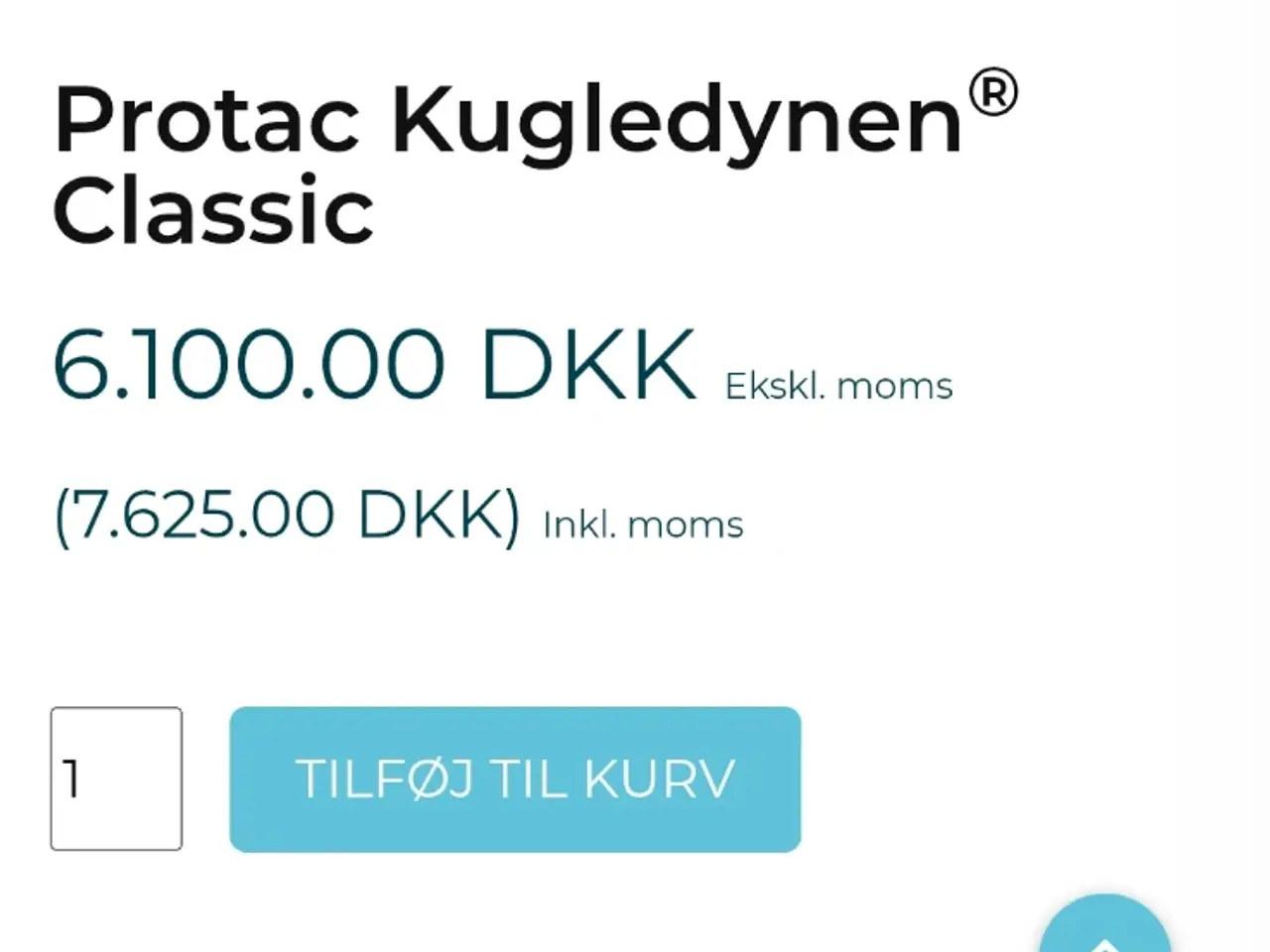 Billede 2 - Protac Kugledyne, 7 kg.