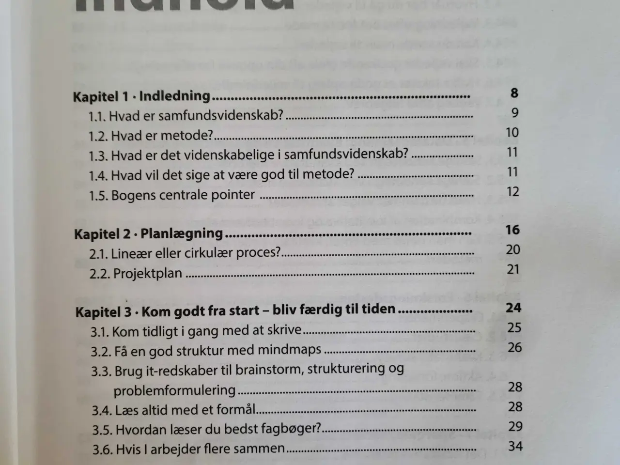 Billede 5 - Metode og projektskrivning : en introduktion