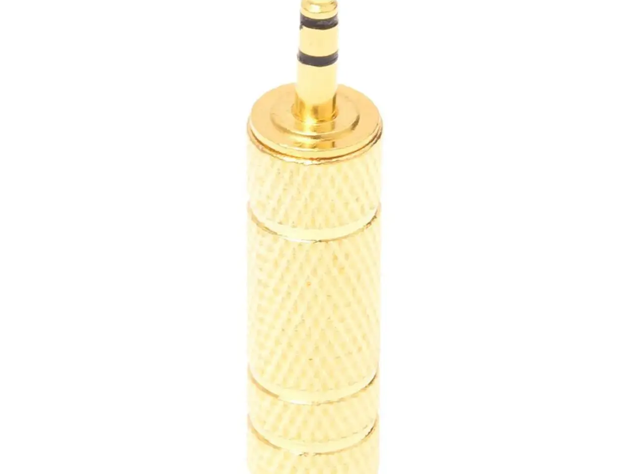 Billede 2 - Adapter mellem minijack-han og jack-hun