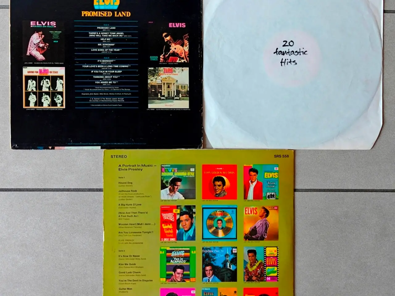 Billede 2 - LP, Elvis Presley x3