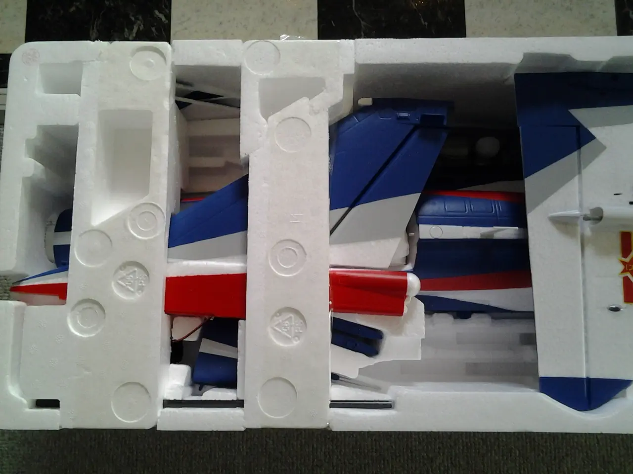Billede 3 - Fjernstyret fly, FMS J-10 64mm EDF Jet (PNP)