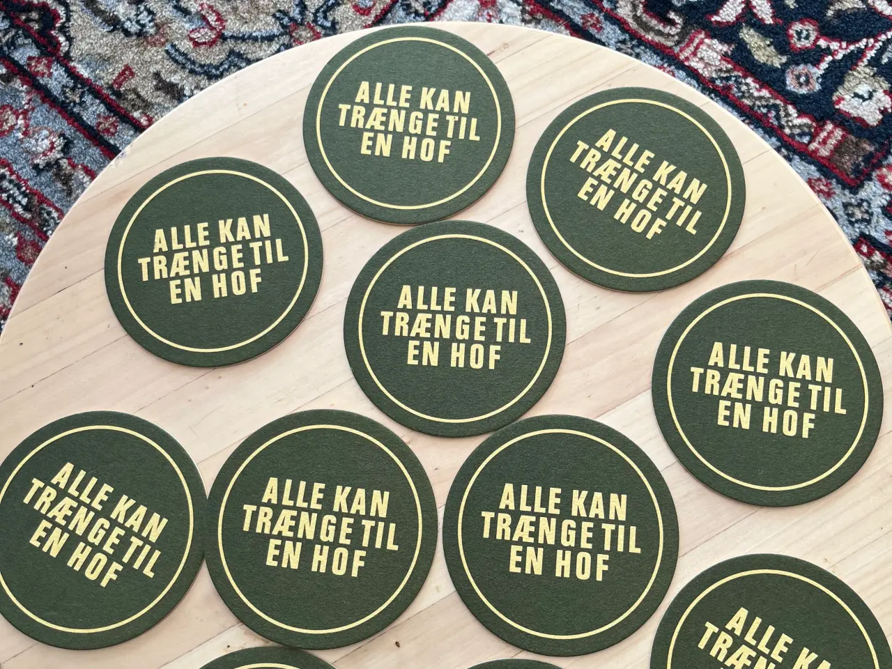 Billede 2 - 11 ølbrikker “alle kan trænge til en Hof”