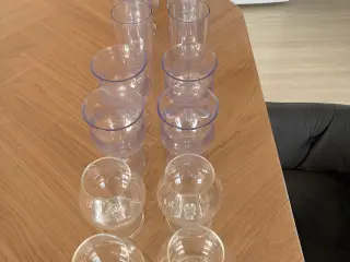 Campingglas i plastik