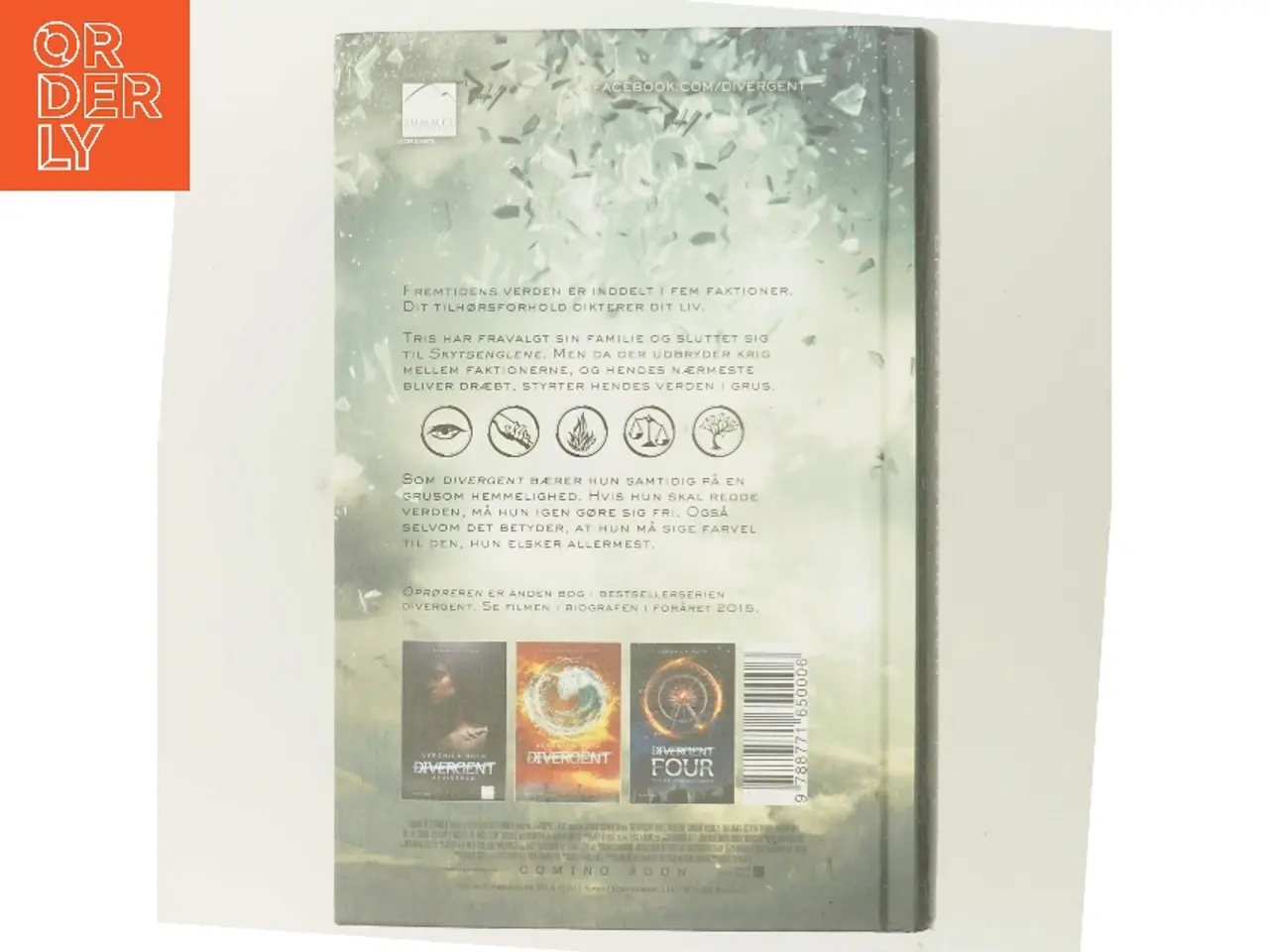 Billede 3 - Divergent. Bind 2, Oprøreren af Veronica Roth (Bog)