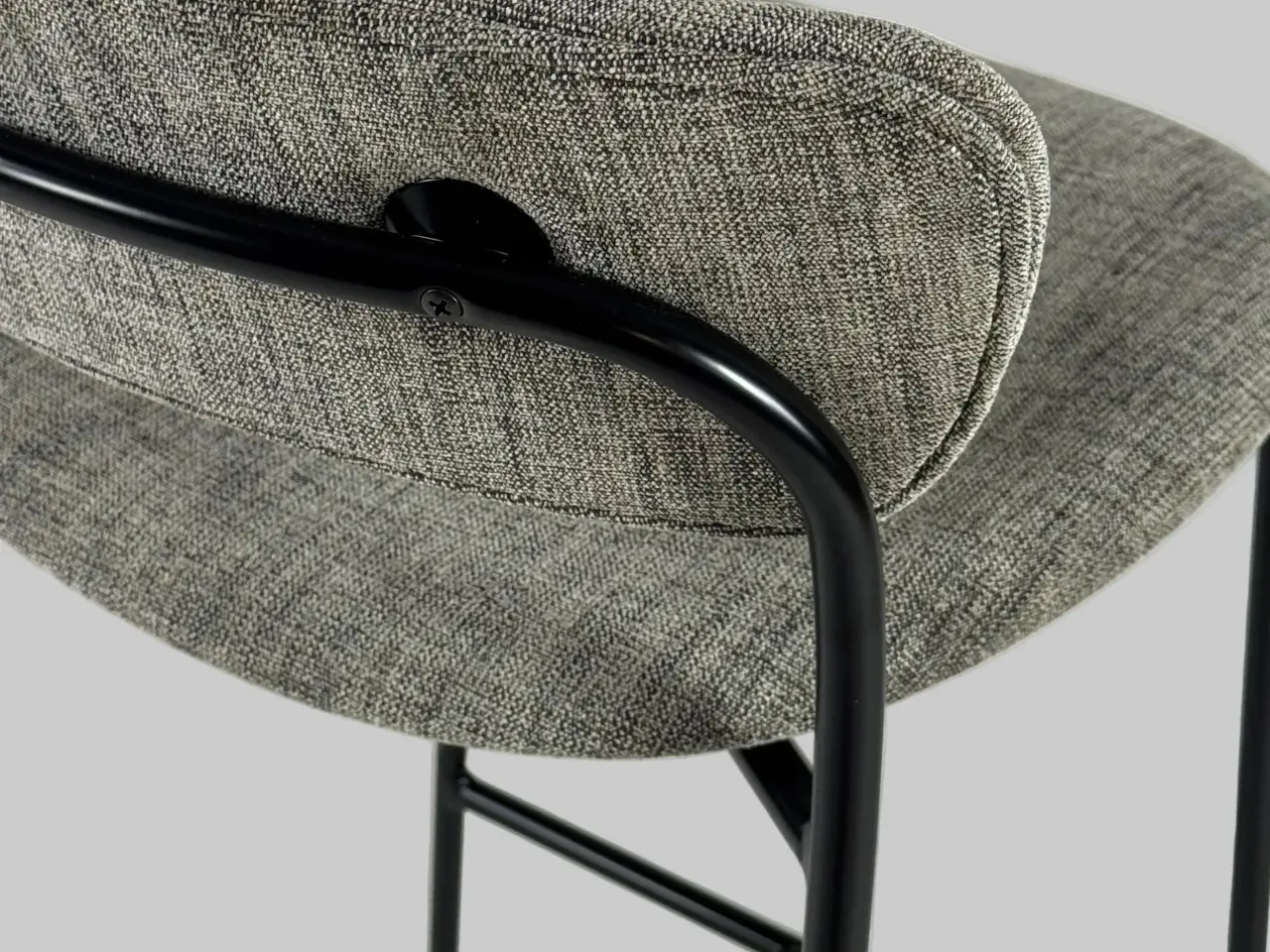 Billede 6 - &tradition Pavilion Barstol – Grå med Sort Stel SH 65 cm
