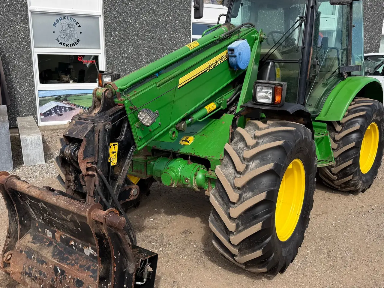 Billede 1 - John Deere 3800 Flot teleskoplæsser med gode hjul