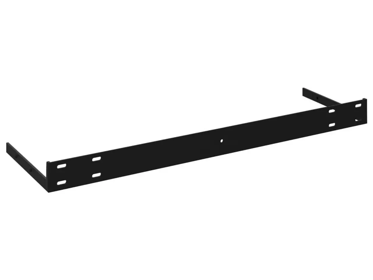 Billede 9 - Væghylder 2 stk. 120×23,5×3,8 cm - MDF, sort