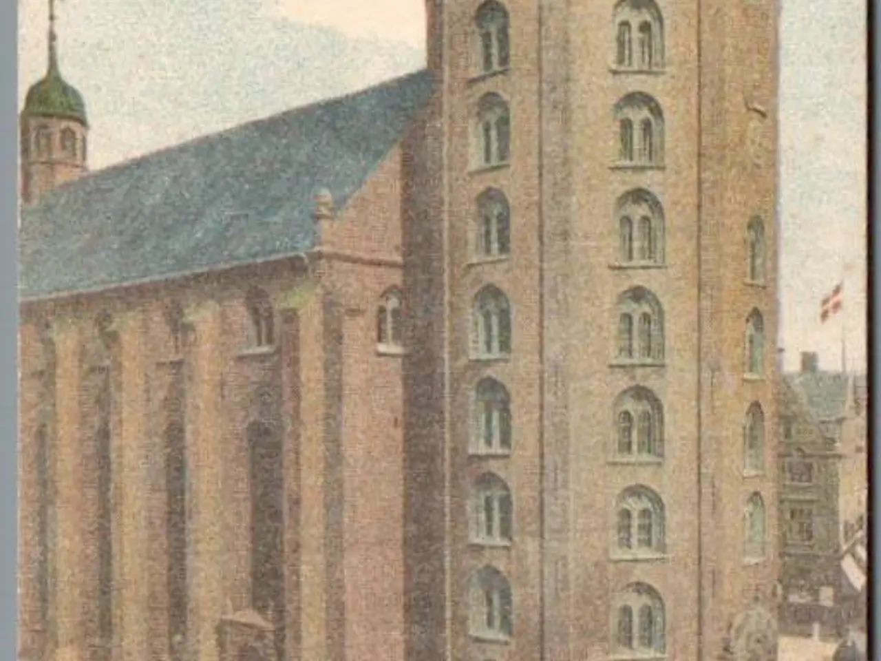Billede 1 - København - Runde Taarn - Postkort - Brugt