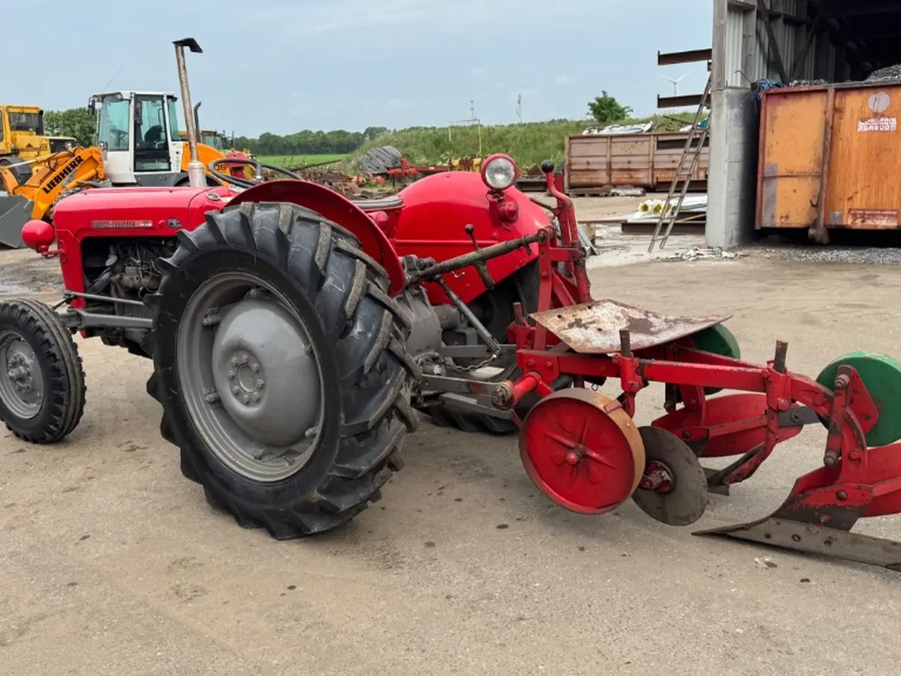 Billede 4 - Massey Ferguson 35 Veterantraktor med plov