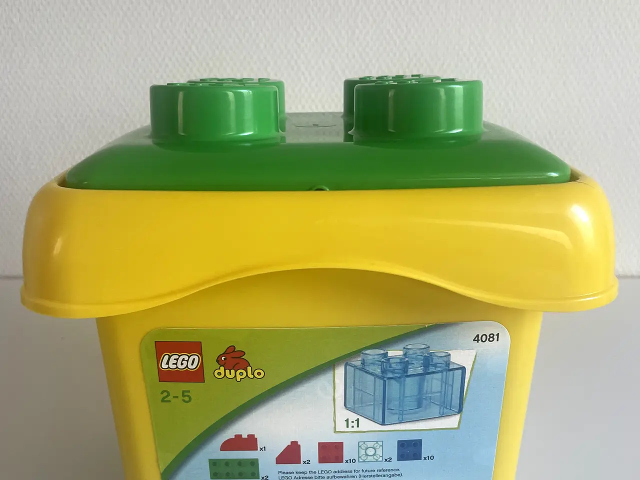 Billede 6 - Komplet LEGO DUPLO 4081 – Spand med Duplo klodser