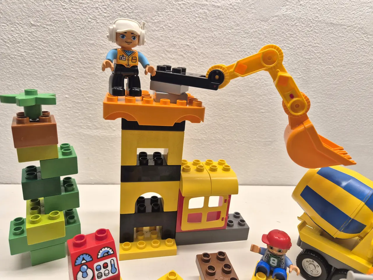 Billede 4 - Duplo Byggeplads, Cementblander, Gravemaskine