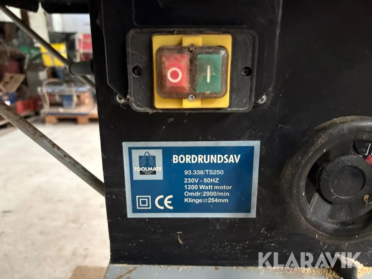 Billede 7 - Bordrundsav Toolmate TS250 - 1 styk