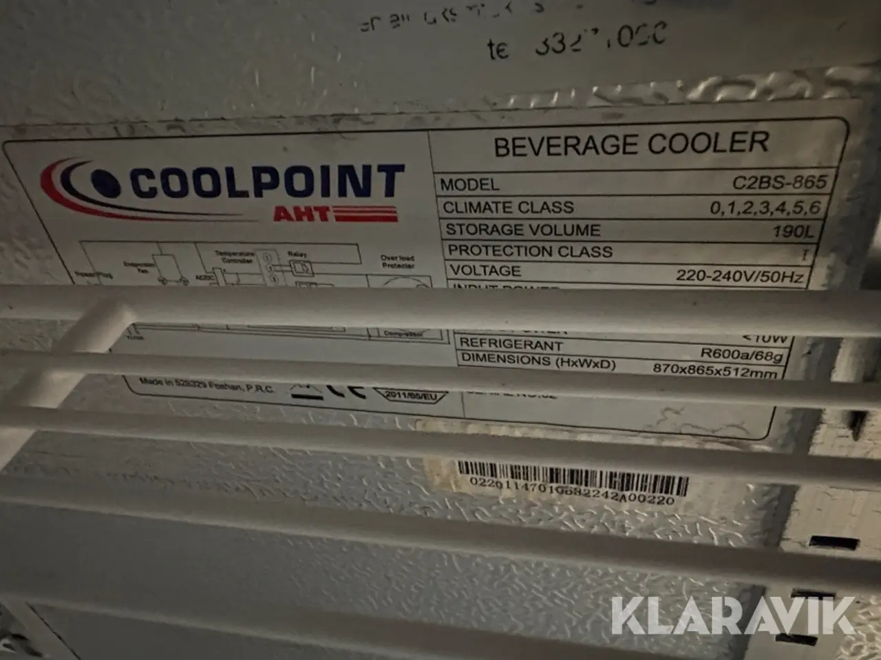 Billede 8 - Displaykøleskab Coolpoint C2BS-865