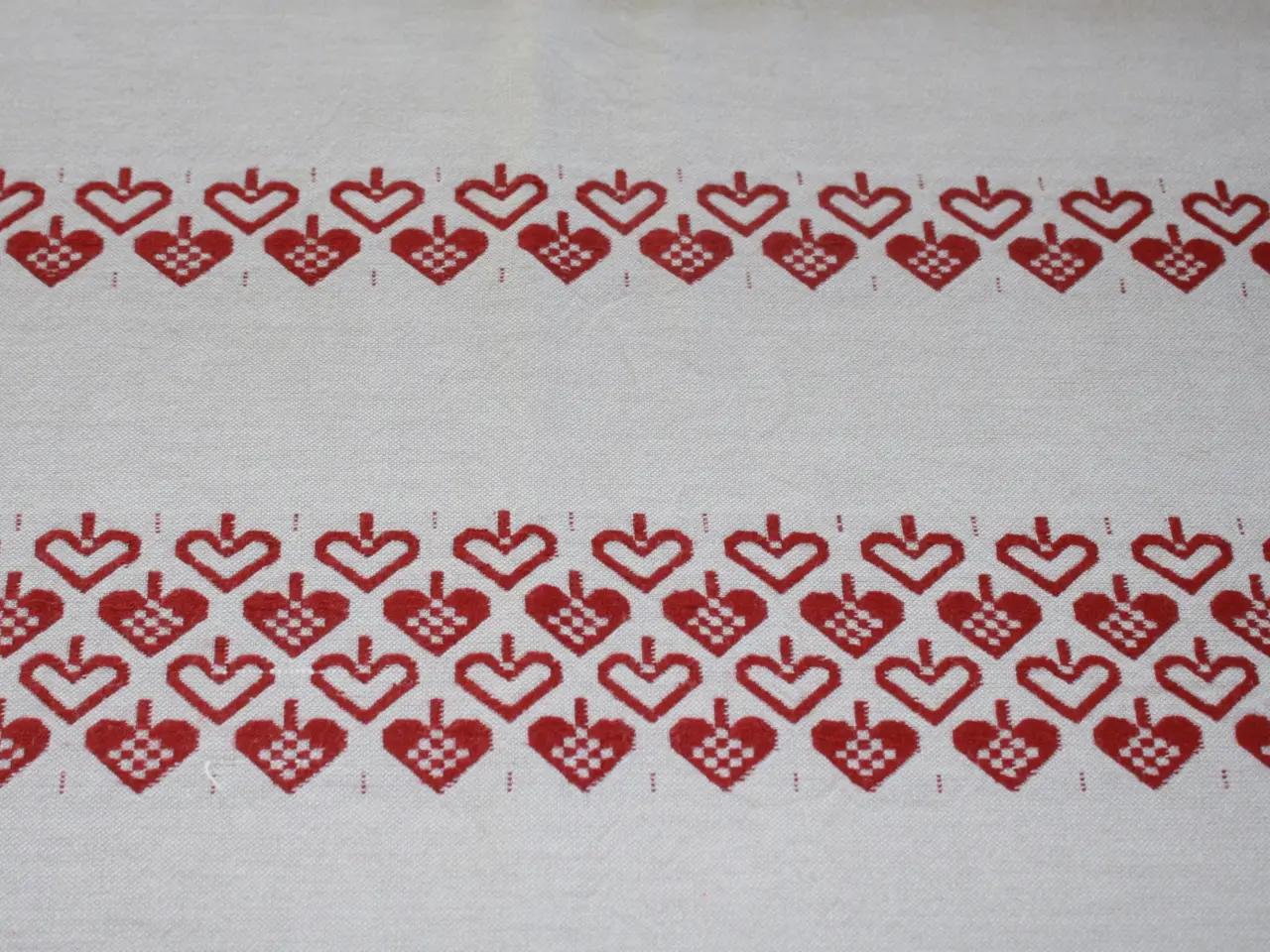 Billede 3 - XX  Juledug "Home art" 130 x 250 cm