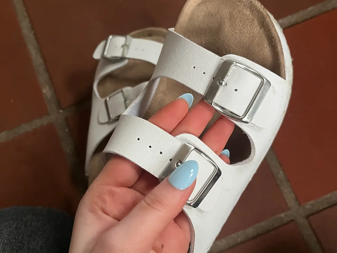 Billede 3 - Duffy damesko sandaler i hvid str 39