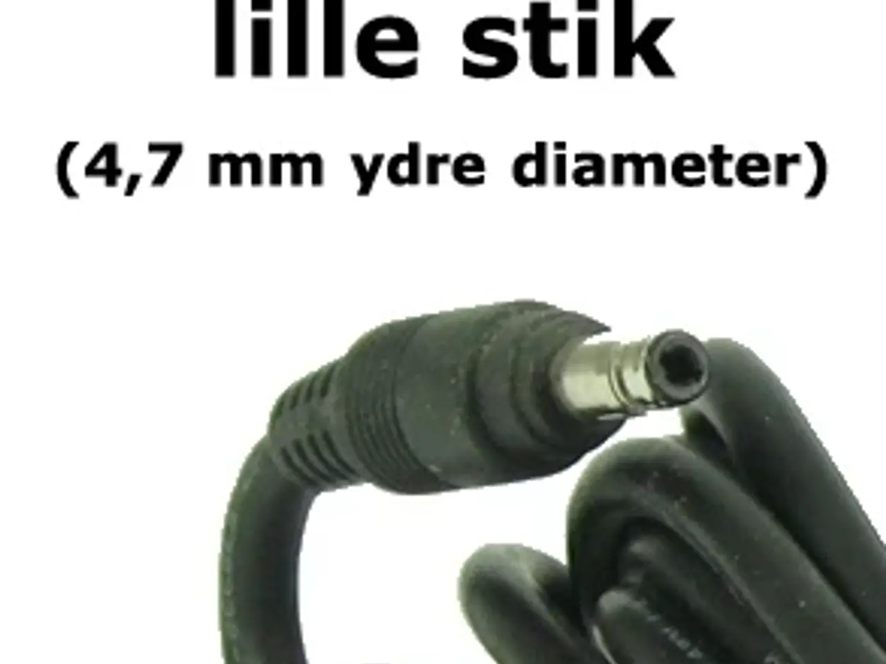 Billede 1 - HP Compaq 90W 19V 4.74A strømforsyning med 4.8mm x 1.8mm Lille stik - Kompatibel