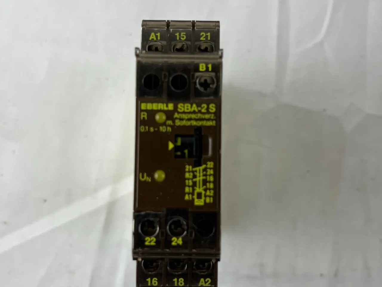 Billede 3 - Eberle SBA-2S Timer relæ 0.1s-10h 220V 24V DIN