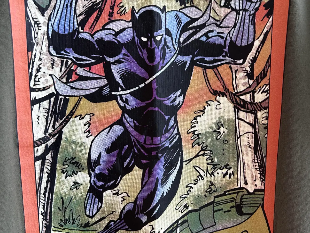 Billede 2 - Name It Black Panther bluse, str. 146-152 - NY