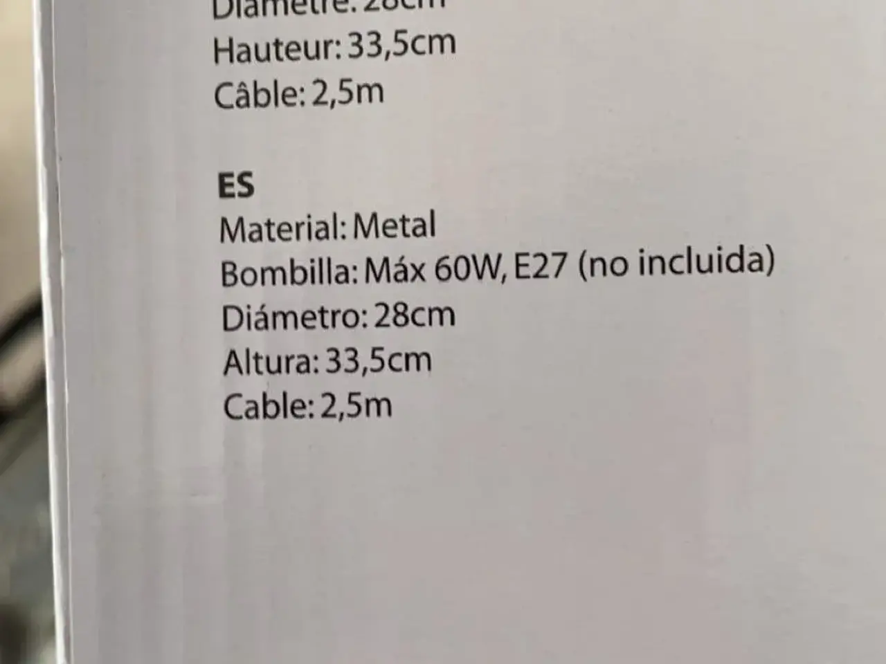 Billede 3 - NY! SEBRA loftlampe XL i pastel blå