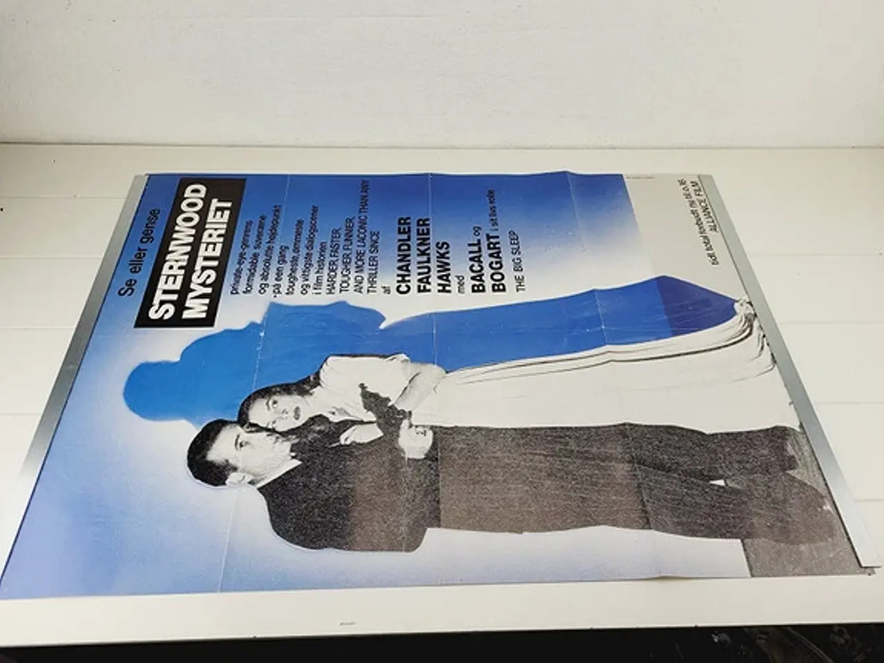 Billede 2 - ⭐️- Plakat: Vintage - Strenwood Mysteriet - Bogart