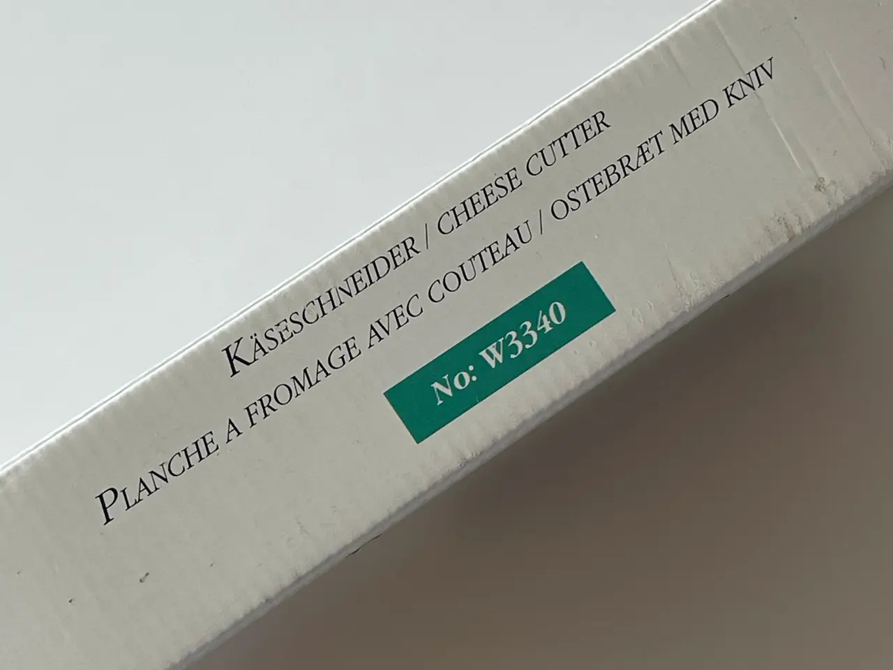 Billede 5 - 5856 Ryslinge Bodum ostebræt m. kniv W3340
