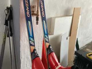 Slalomski mrk. Blizzard længde 170. Incl støvler