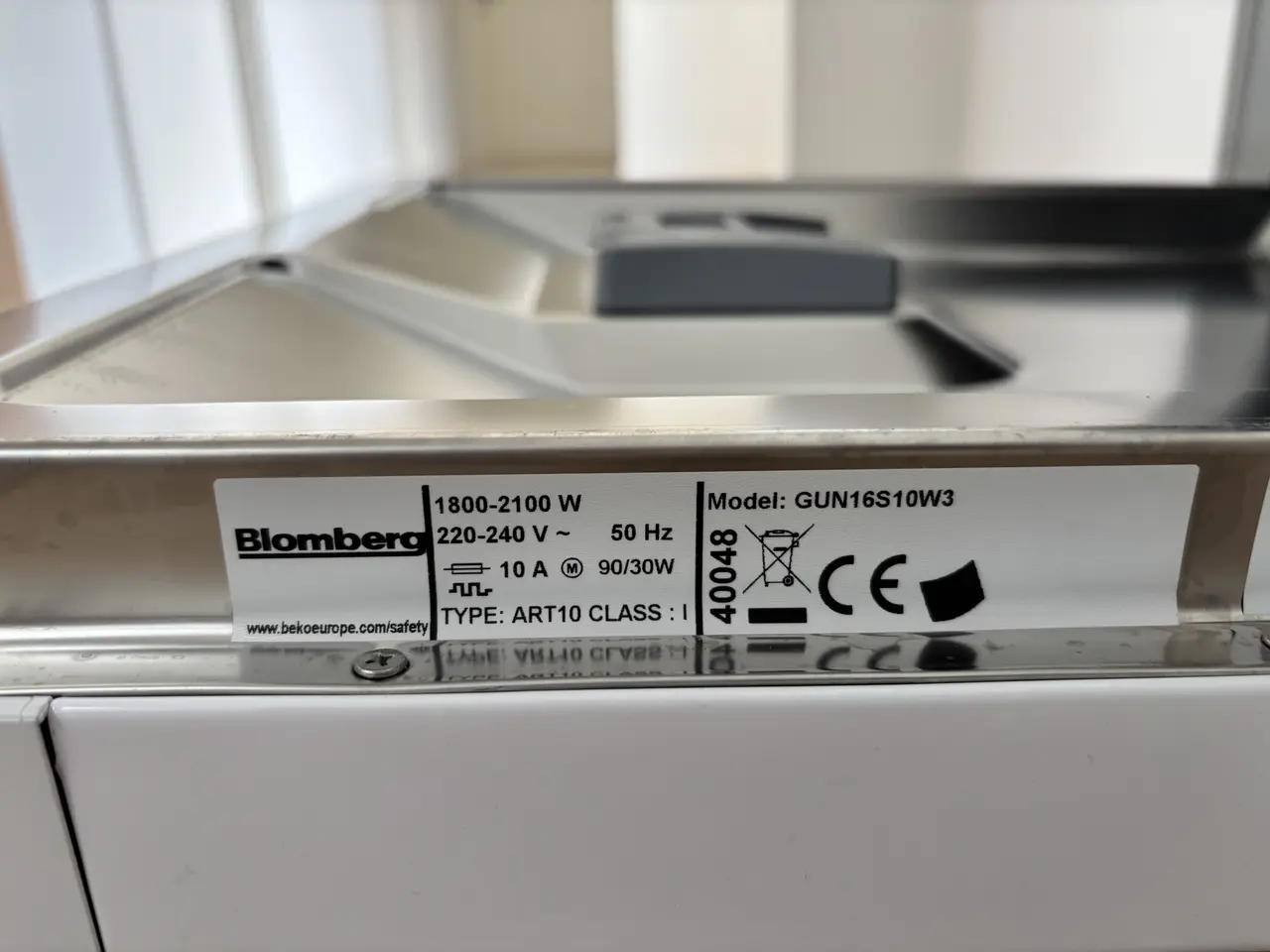 Billede 4 - Blomberg opvaskemaskine som ny